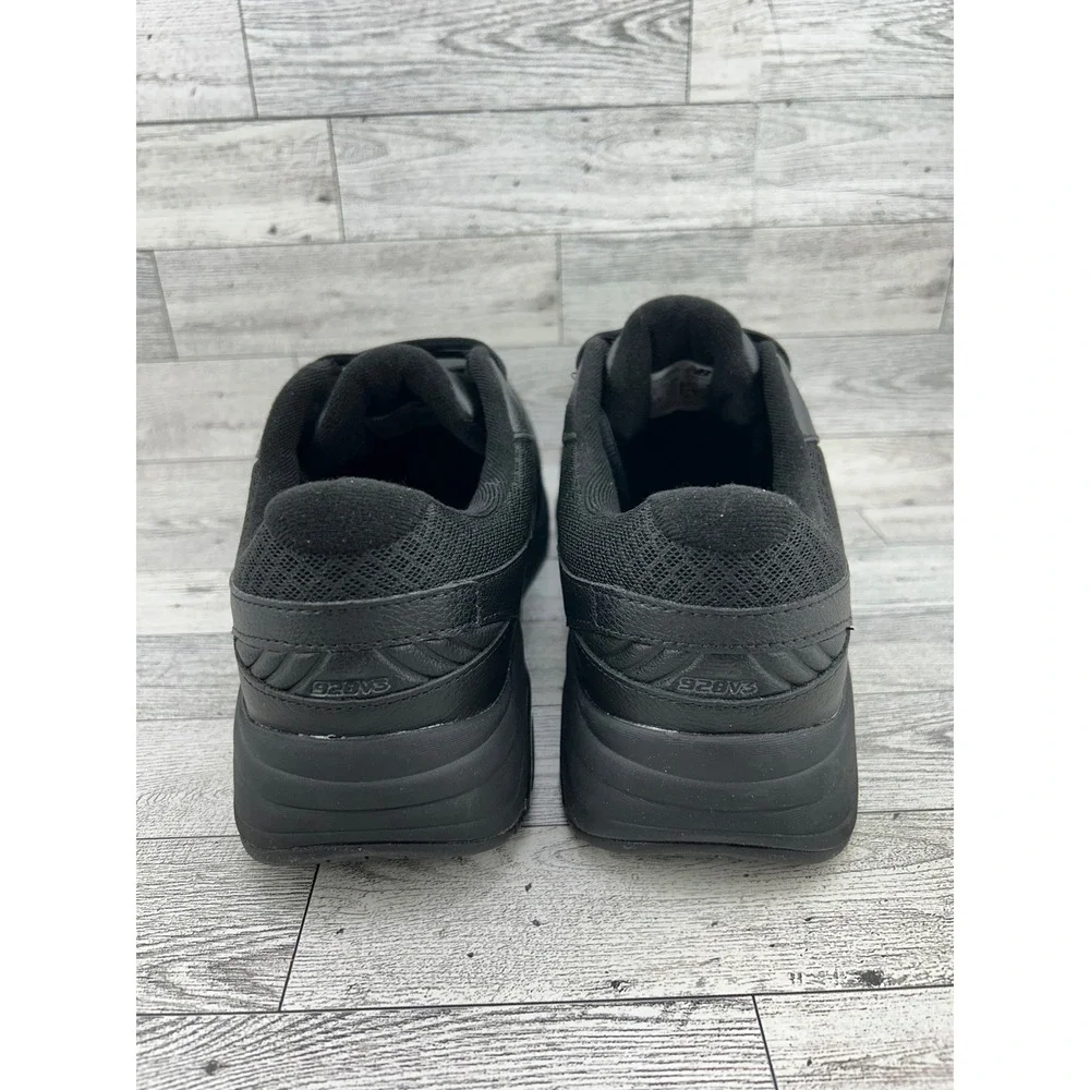 New Balance 928v3 Women Sz 10D Wide Black Leather Walking Shoes WW928BK3 Rollbar